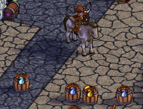 Display barrels content