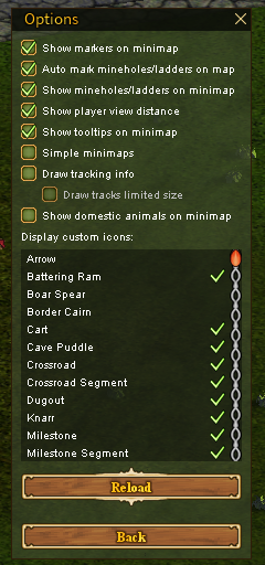 Minimap Options